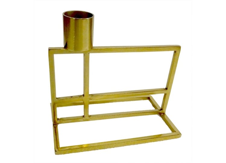 null | Brass Candle Holder