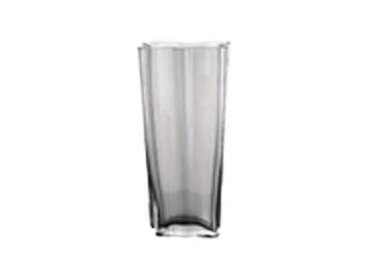 null | Siv Clear Grey Vase (Small)