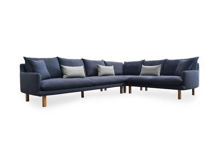 Modern Living Room Sofas | Dahlia Sofa 3 + Corner + 2