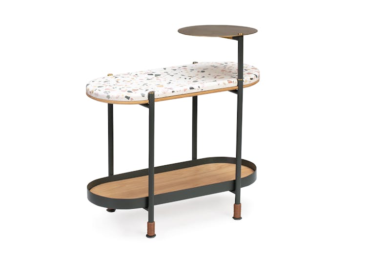 Tierra End Table + Extension Top (Set)