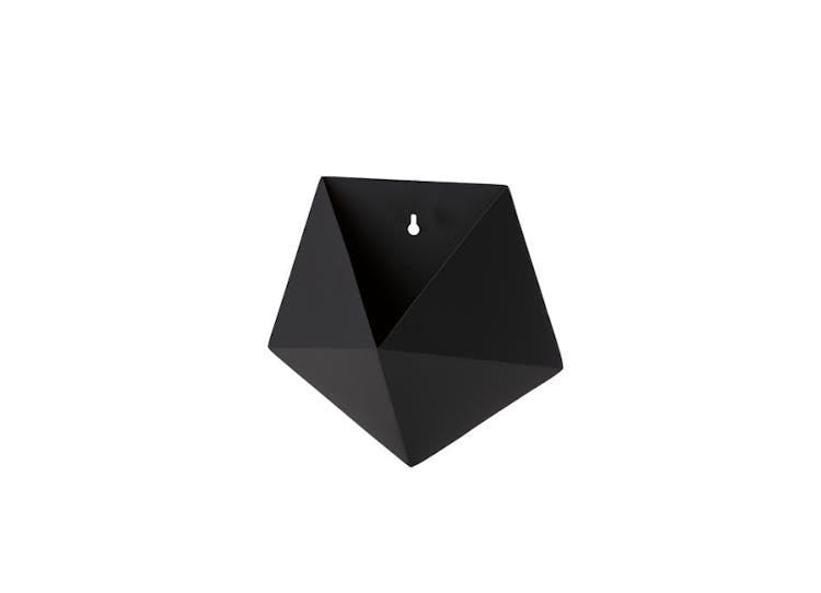 null | Flower Wall Stand In Black