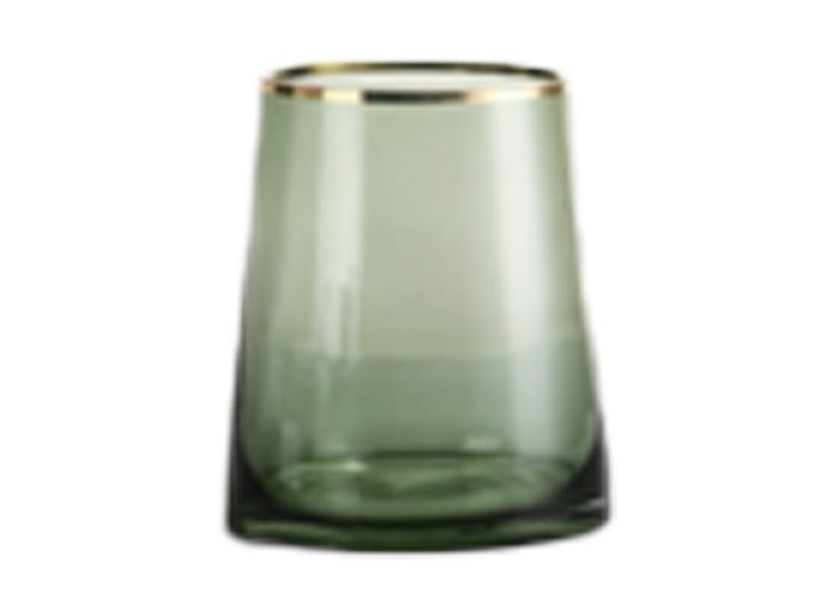 null | Kai Green Round Vase (Big)