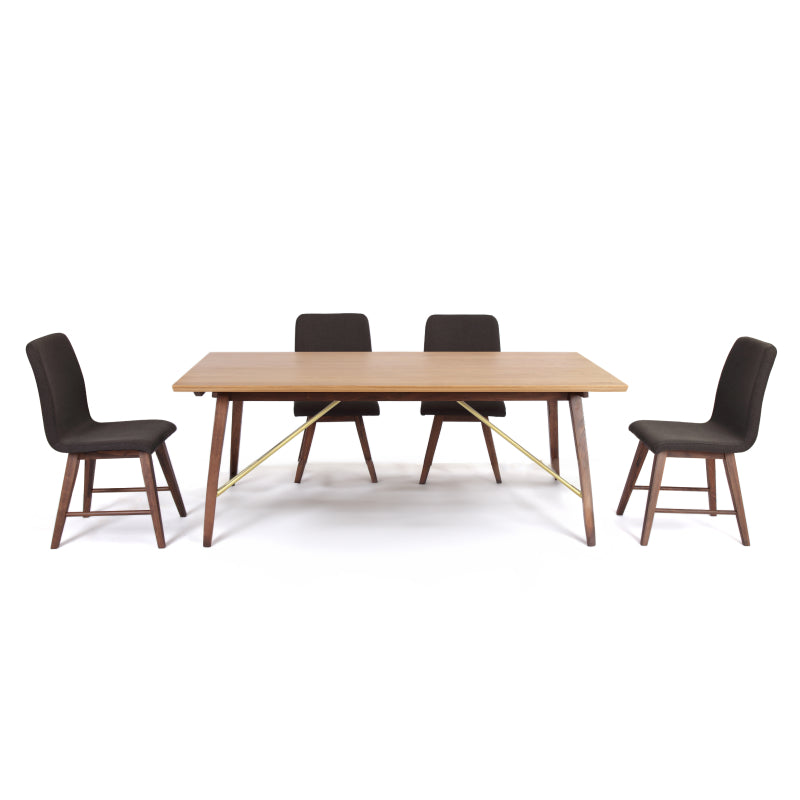 Dualtone 5Pc Dining Set Bundle