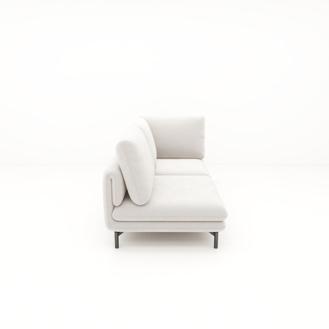 Creme II Sofa C3 Chaise with Left Arm