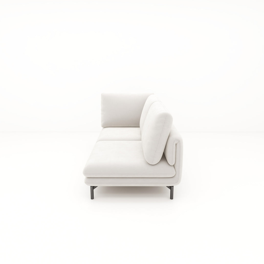 Creme II Sofa C3 Chaise with Right Arm