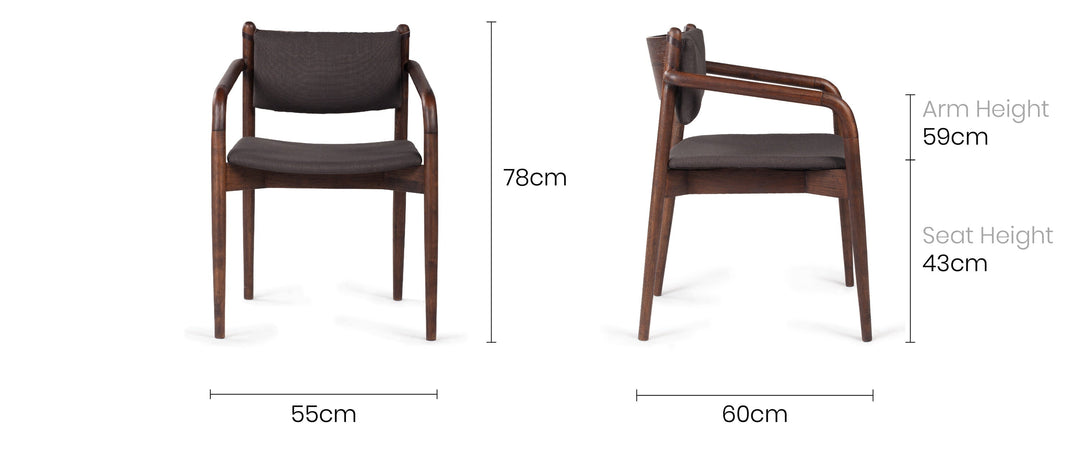 Bruno Dining Armchair